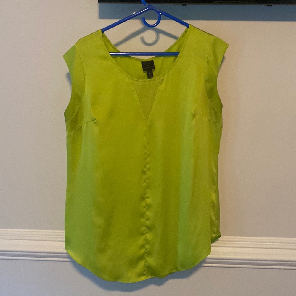 Worthington Lime Green top Size Large